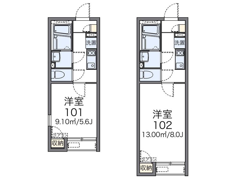 レオネクストゼフィール 間取図