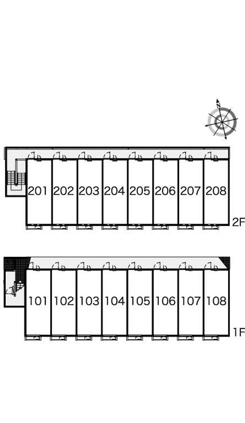 レオネクストスリムヒルズ 間取配置図