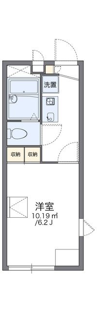 レオパレスベルソー 間取り図