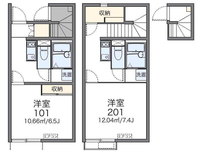 レオネクストメゾンド　平住 間取図