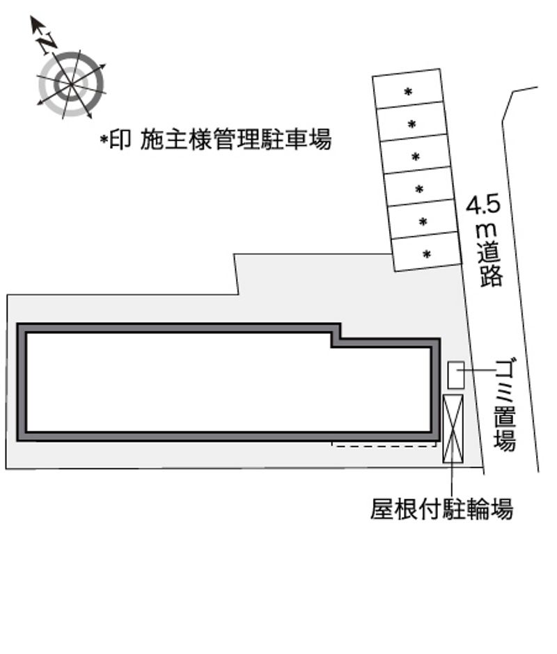 レオネクストプラム 配置図