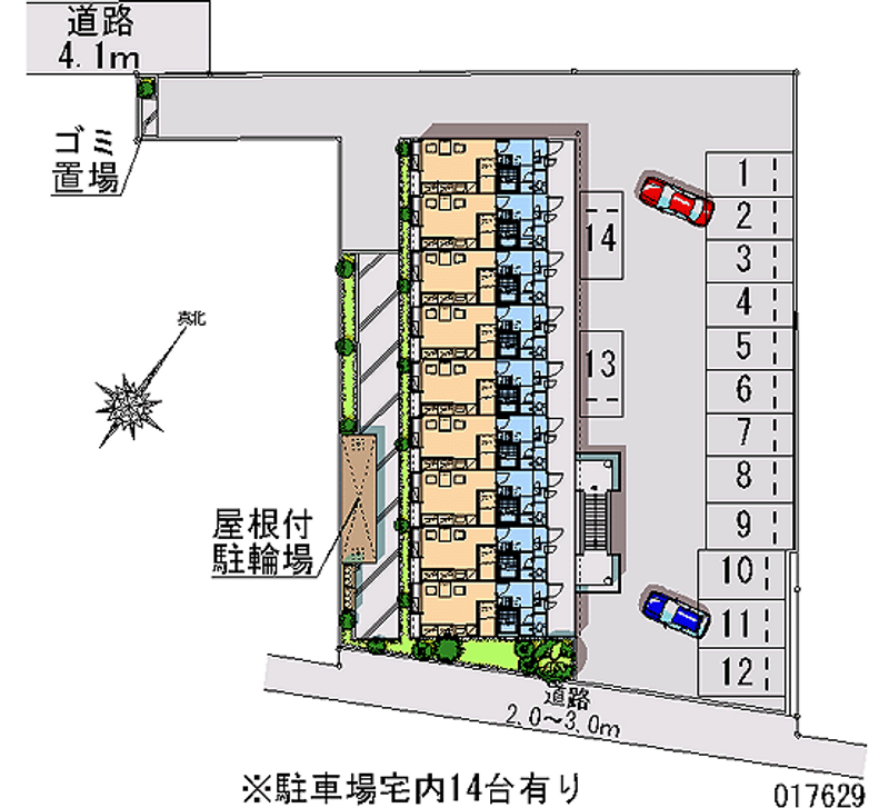 17629月租停車場