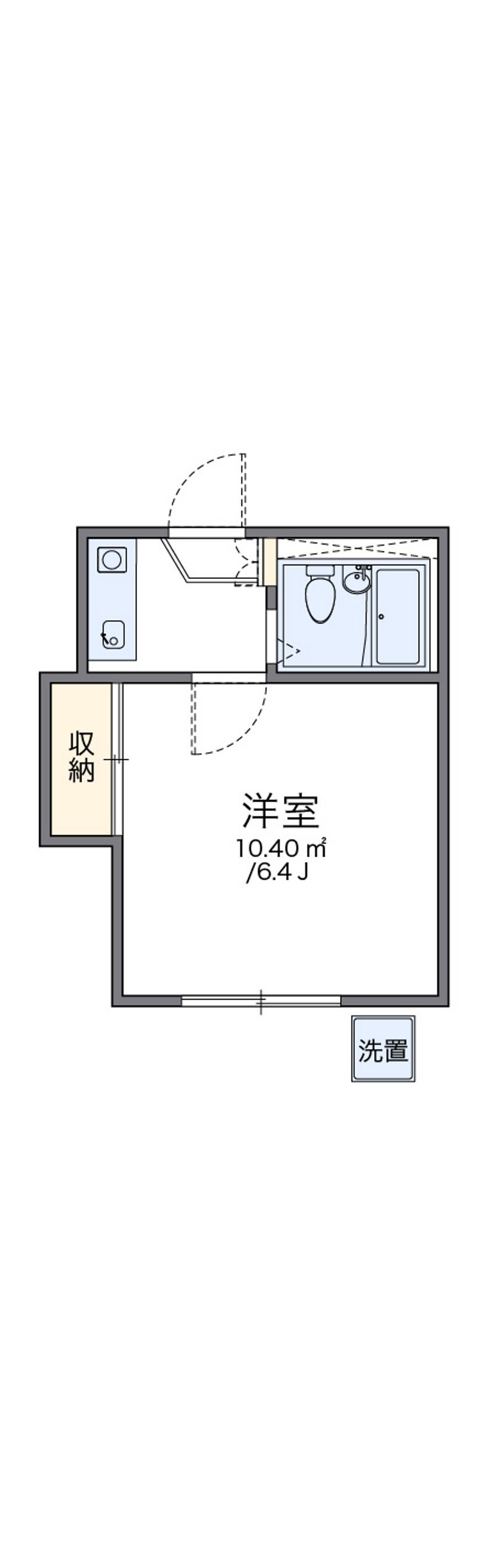 レオパレス伏見第３ 間取図