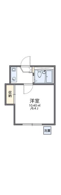 レオパレス伏見第３ 間取り図
