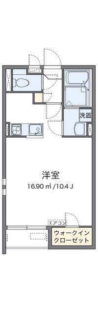 クレイノ宝塚東 間取り図