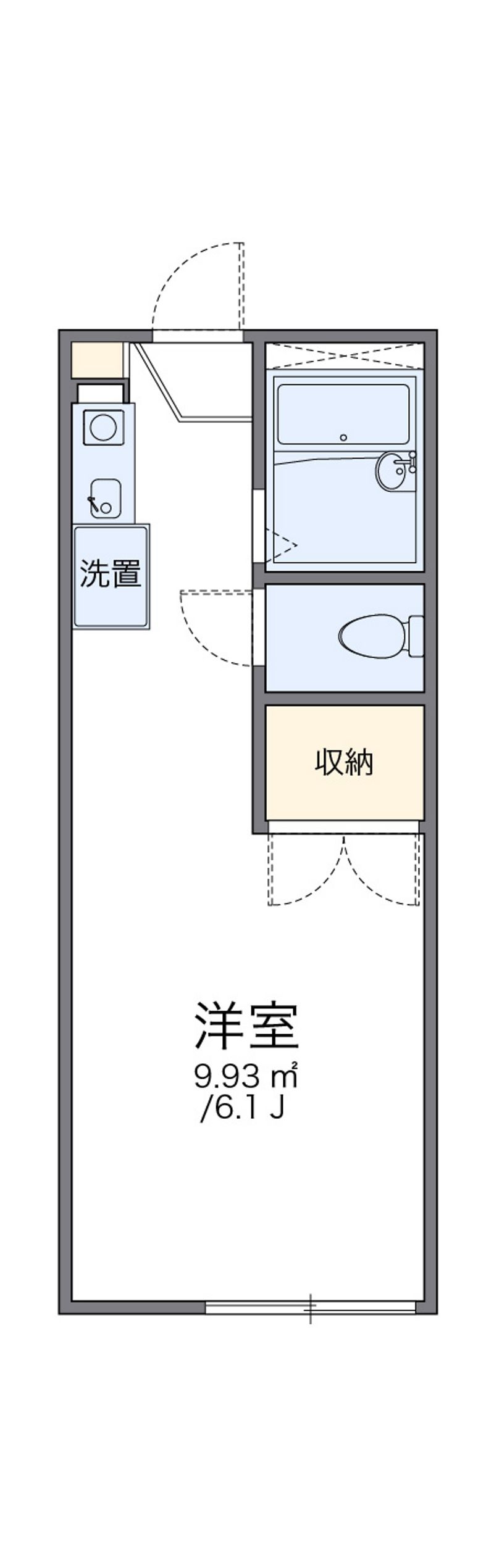 レオパレスＦａｍｉｌｌｅ 間取図