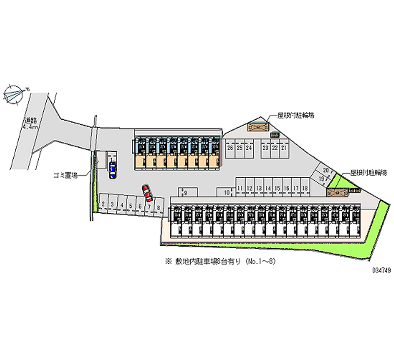 34749月租停车场