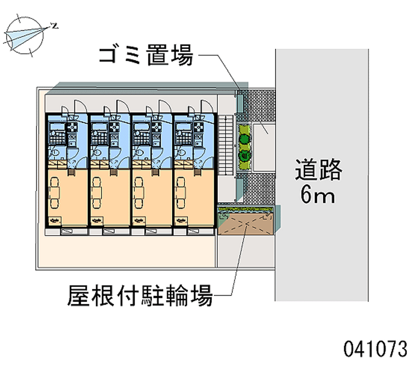 レオパレスポピンズ 区画図