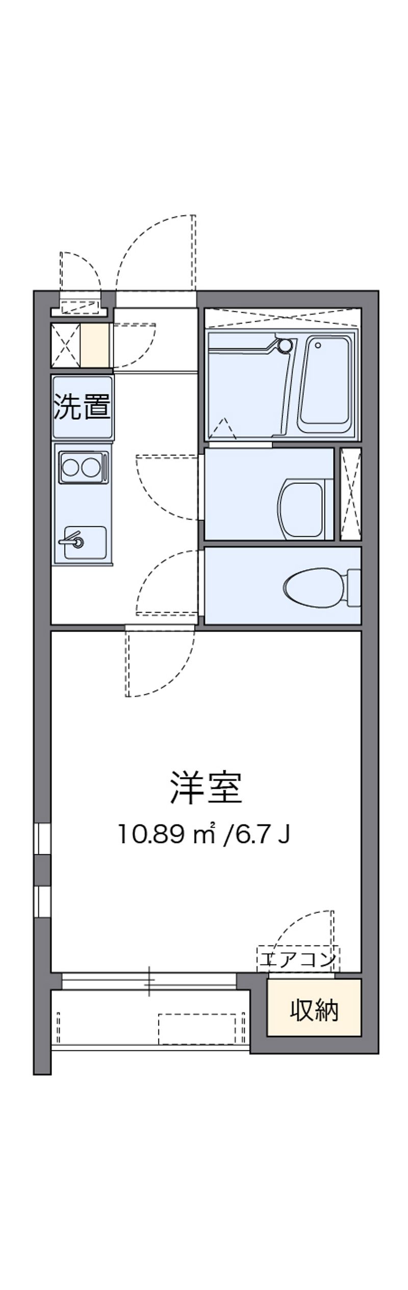 クレイノ山ノ内 間取図