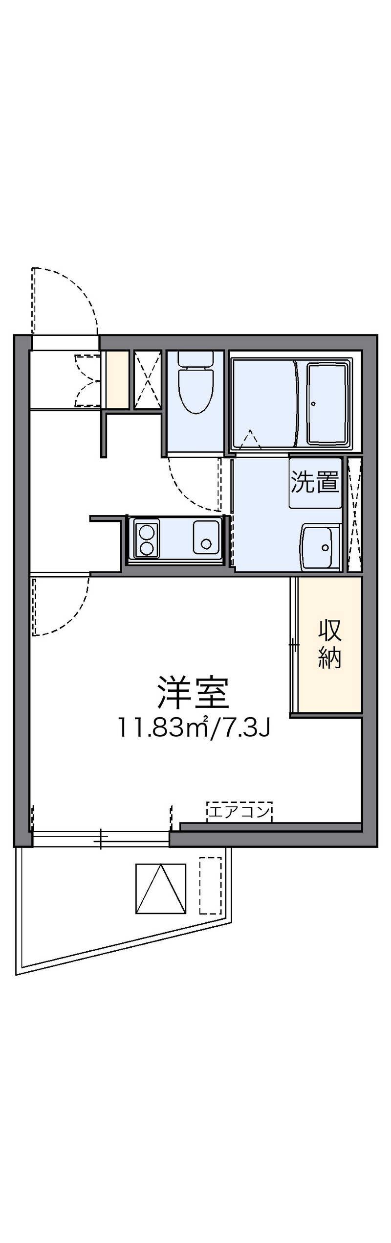 レオネクストルイエ西大井 間取り