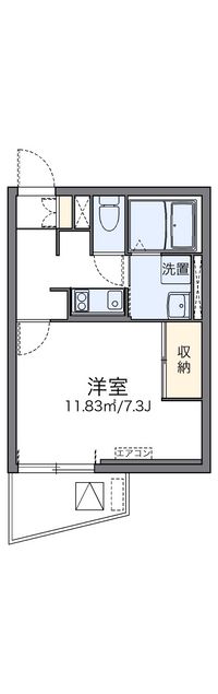 レオネクストルイエ西大井 間取り図