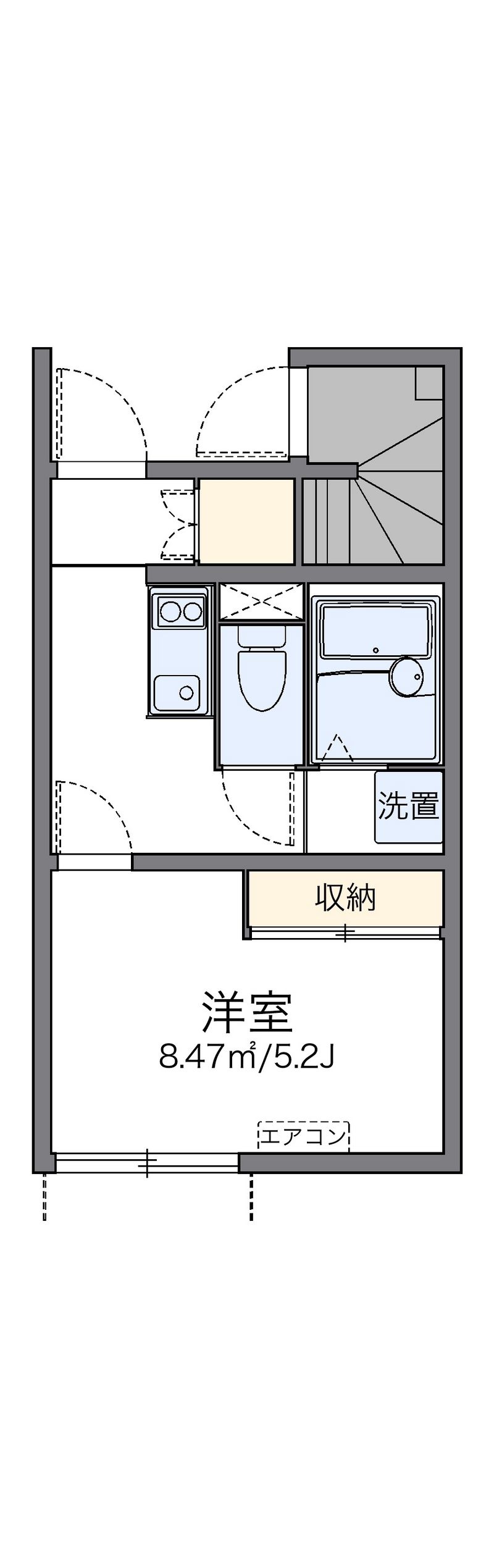 レオネクストハイツ五位ノ池Ⅰ 間取図