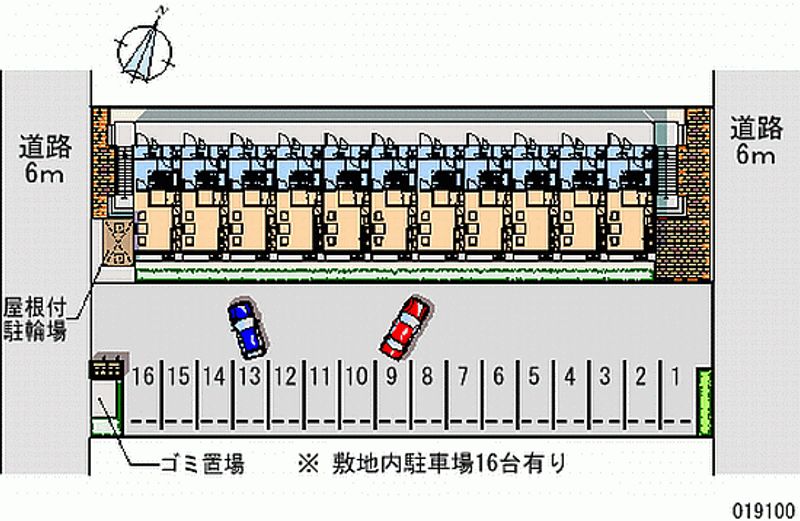 19100月租停车场