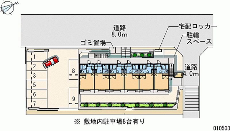 10503月租停車場