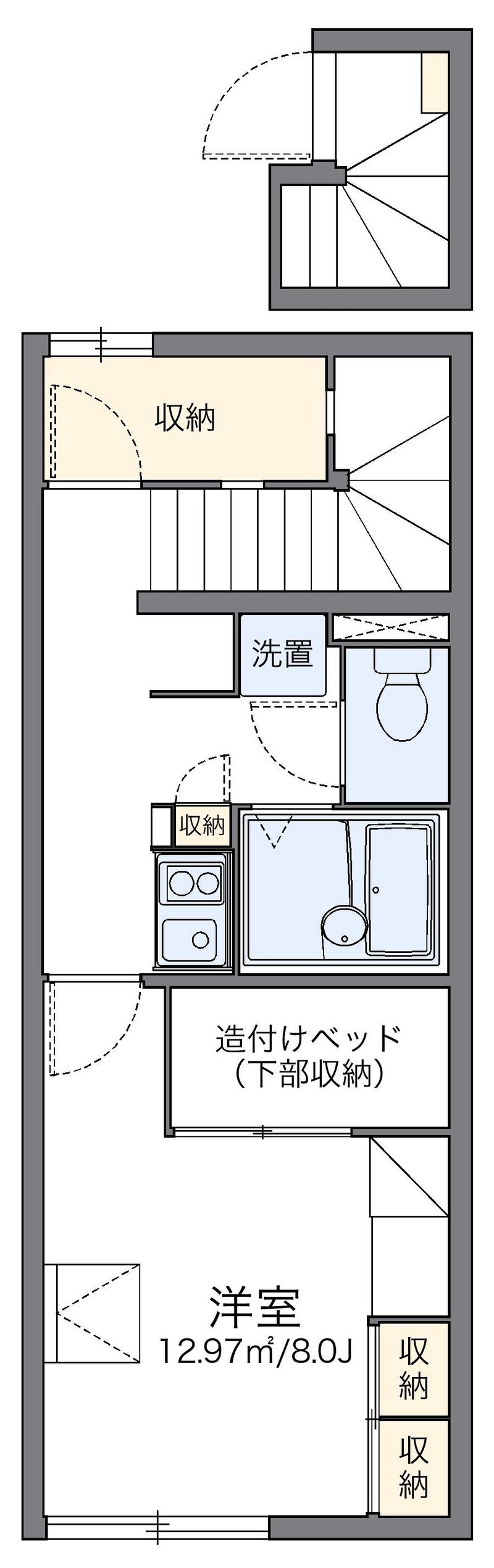 レオパレス５８５ 間取図