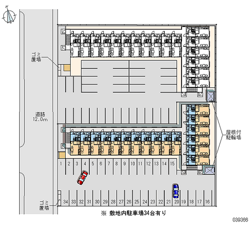 39366 Monthly parking lot