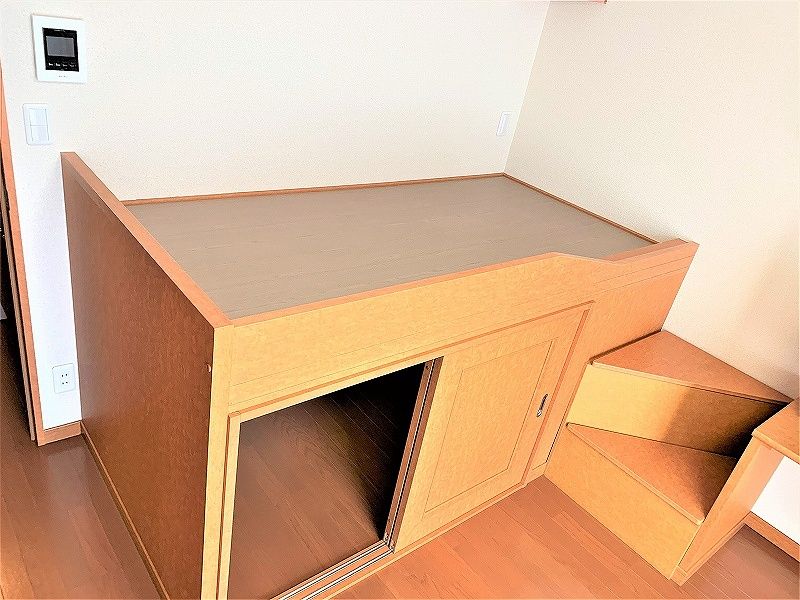 レオパレスウィッシュ 寝室