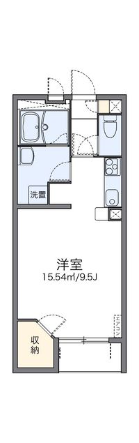 レオネクストアスパイア 間取り図