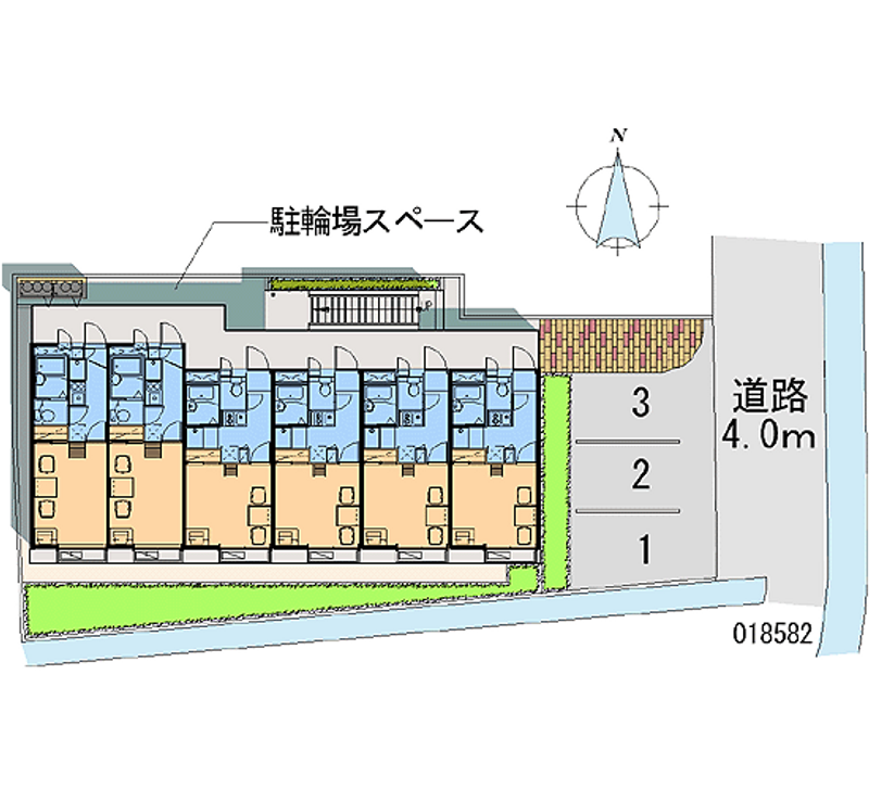 レオパレスティートゥリー 区画図