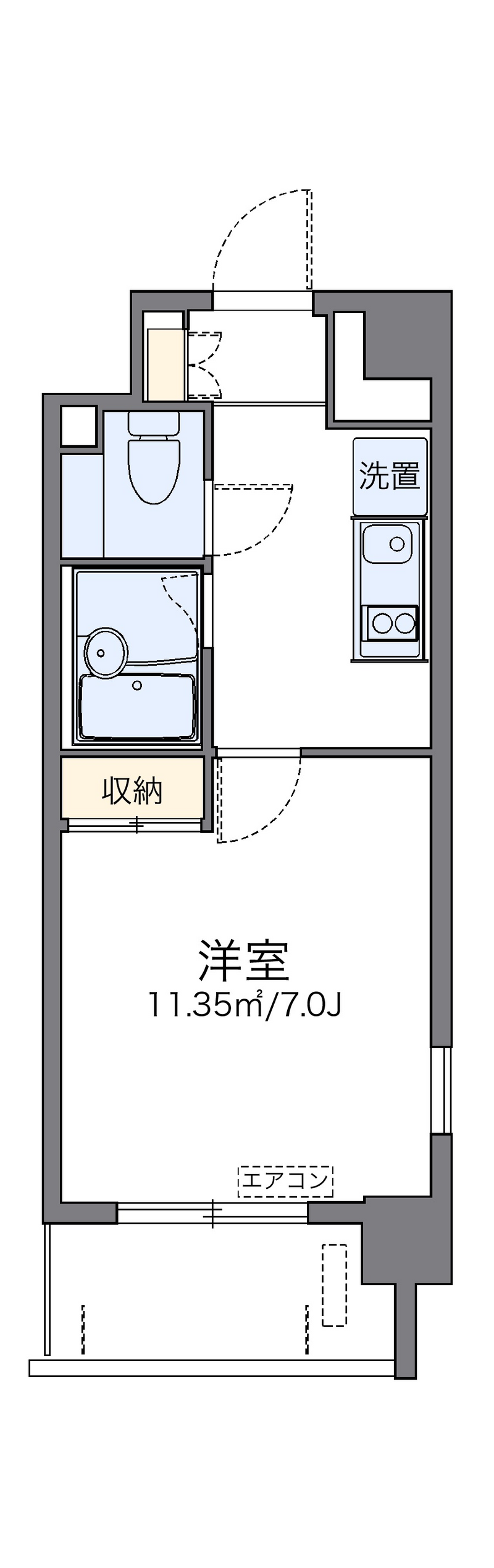 LEONEXT Naha Nishi Kouko Mae Floor plan