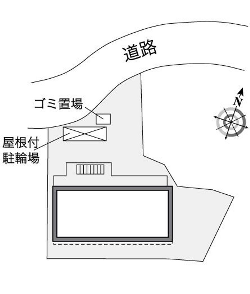 レオパレスＯＯＭＡＥⅡ 配置図