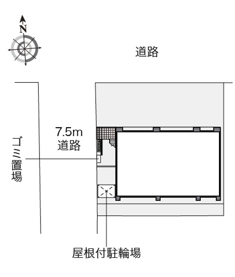 レオネクストアメニティ 配置図