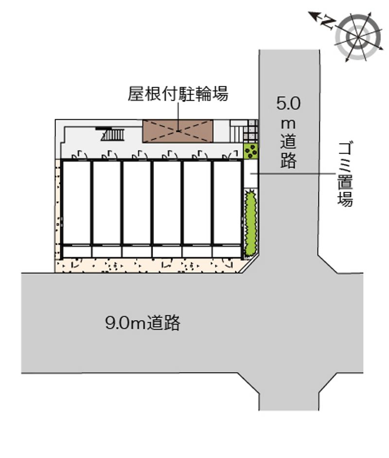 クレイノのぞみⅡ 配置図
