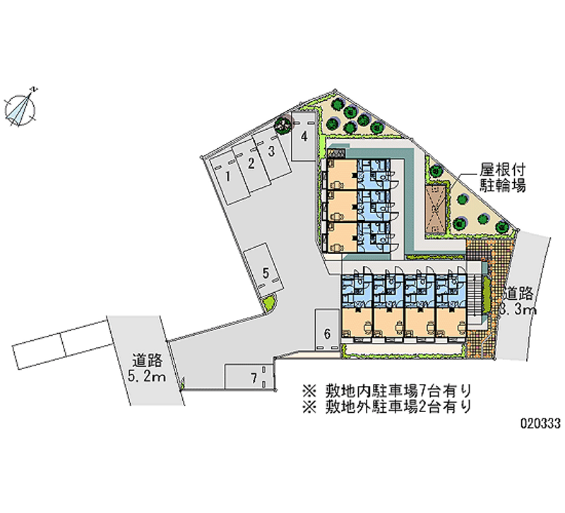 20333 Monthly parking lot