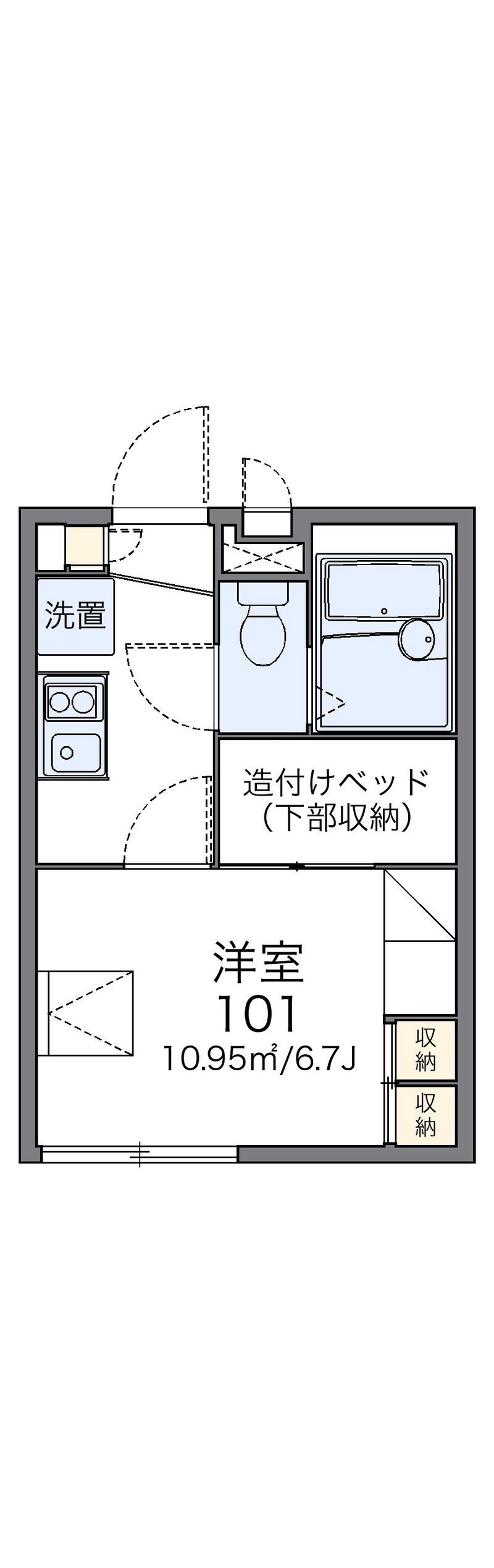 レオパレスＭａｉｋａ 間取図