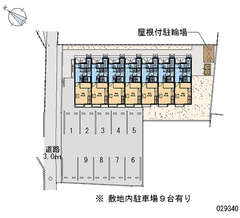 29340 Monthly parking lot