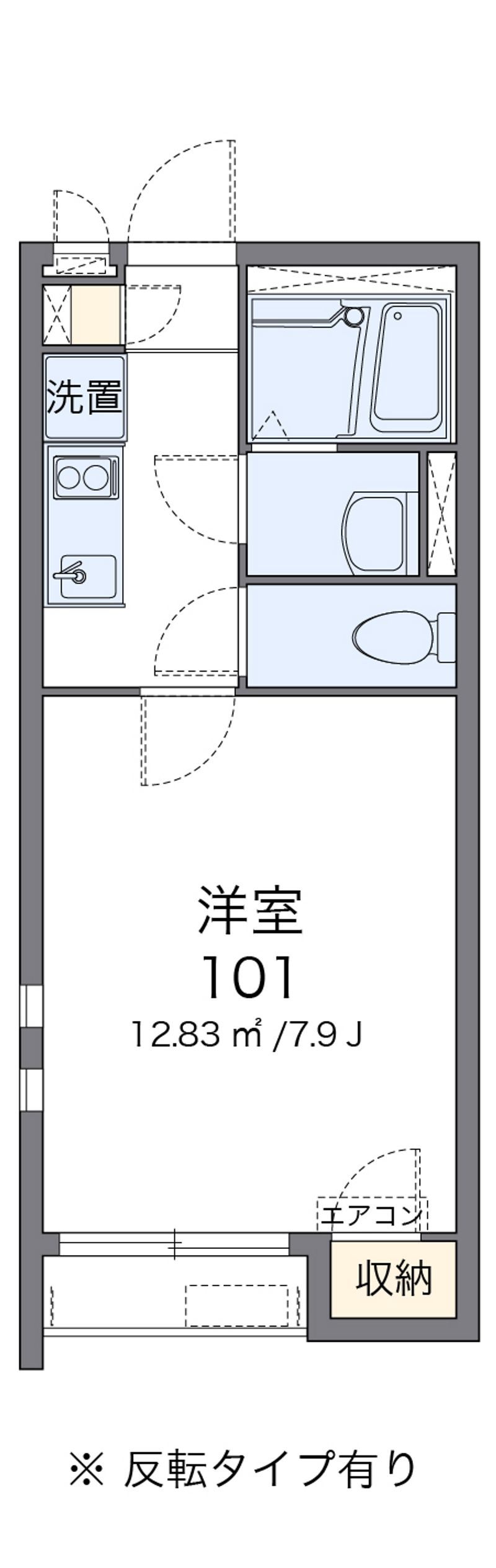 クレイノシャノアール 間取図