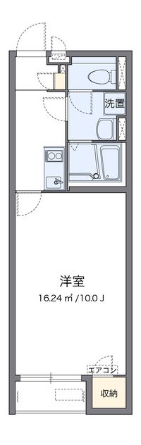 クレイノ未来 間取り図