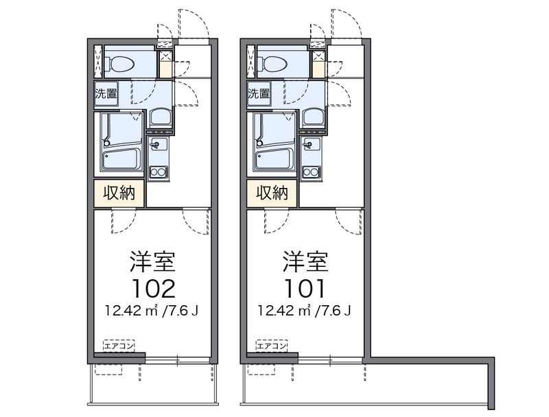 クレイノライズ日吉 間取図