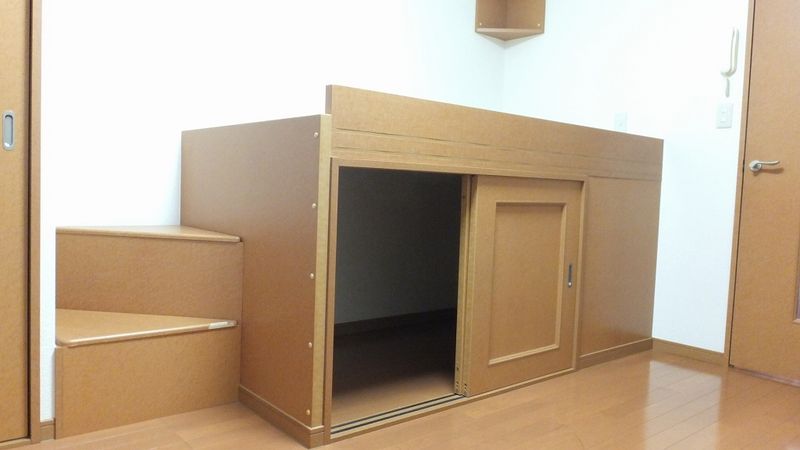 レオパレスセカンド 収納