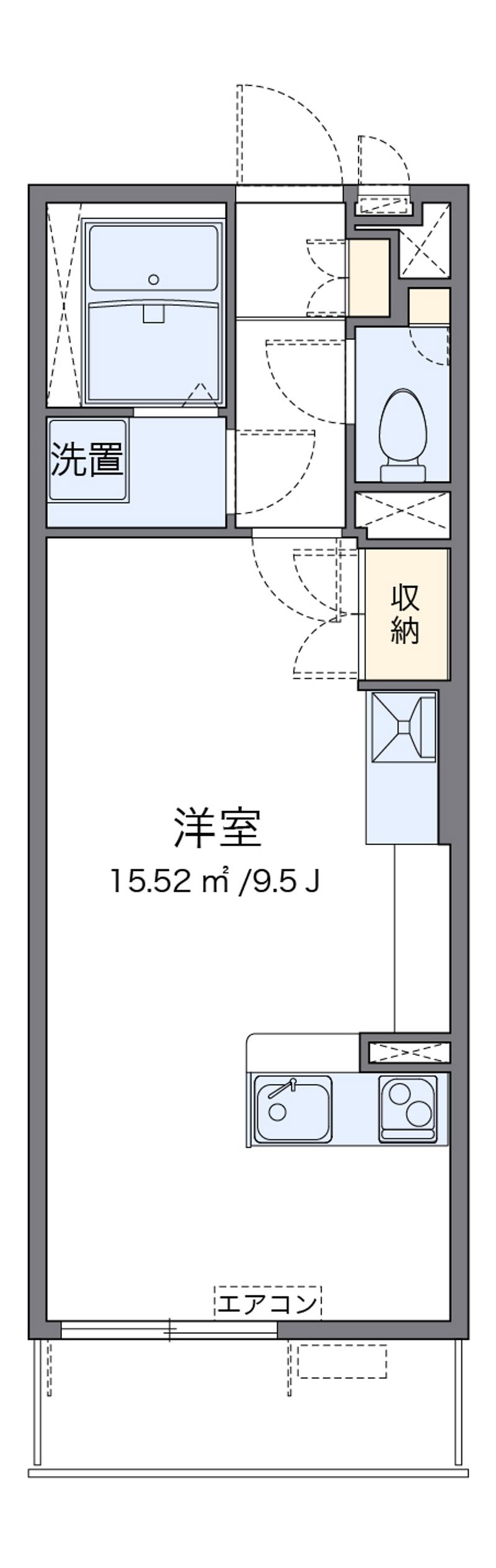 ミランダＣＯＵＲＴ　恋ヶ窪 間取り