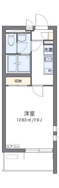 クレイノ敬 間取り図