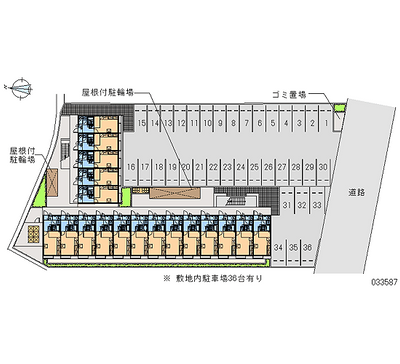 33587 Monthly parking lot