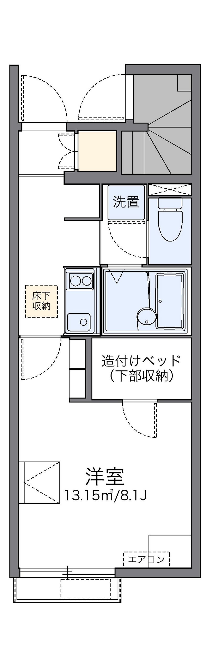 レオネクストＫ＆Ｉ 間取図