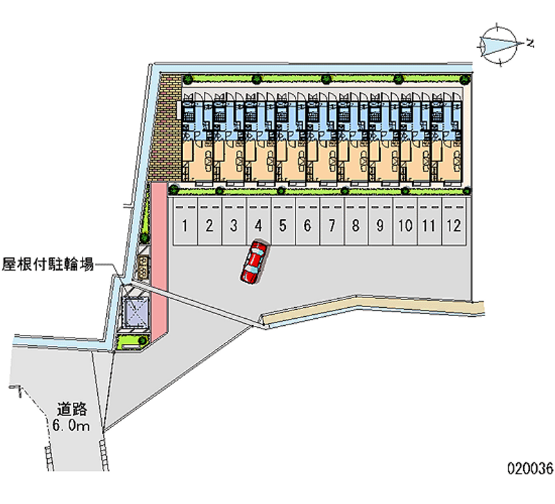 20036 Monthly parking lot