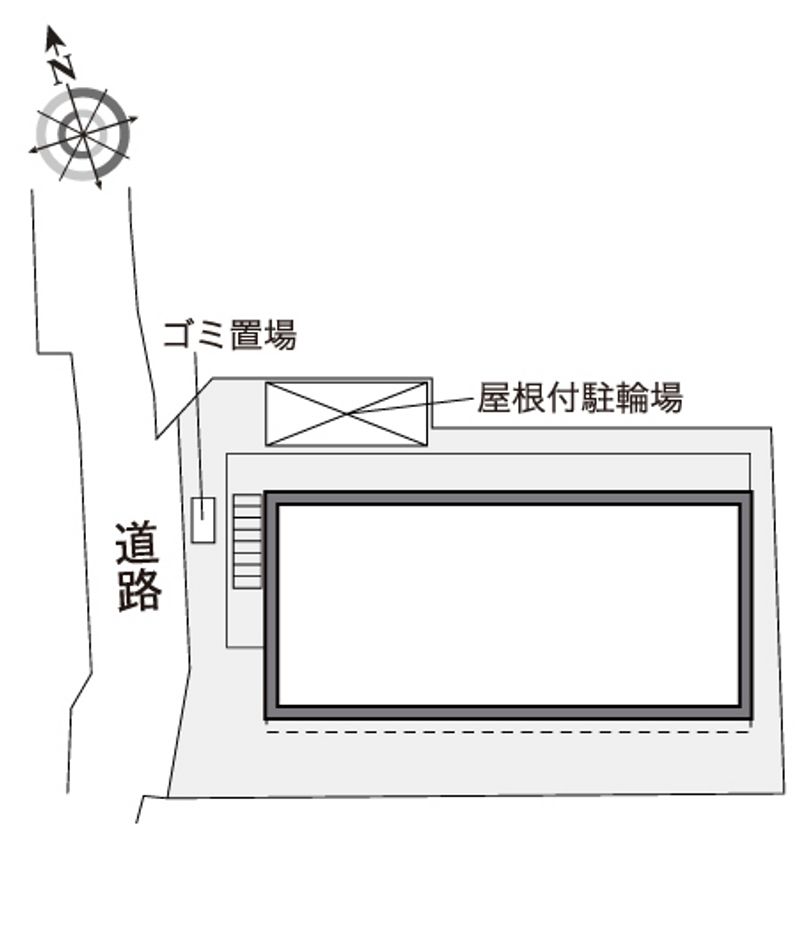 レオパレスディアビレッジ 配置図