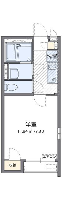 クレイノディン　カント 間取り図