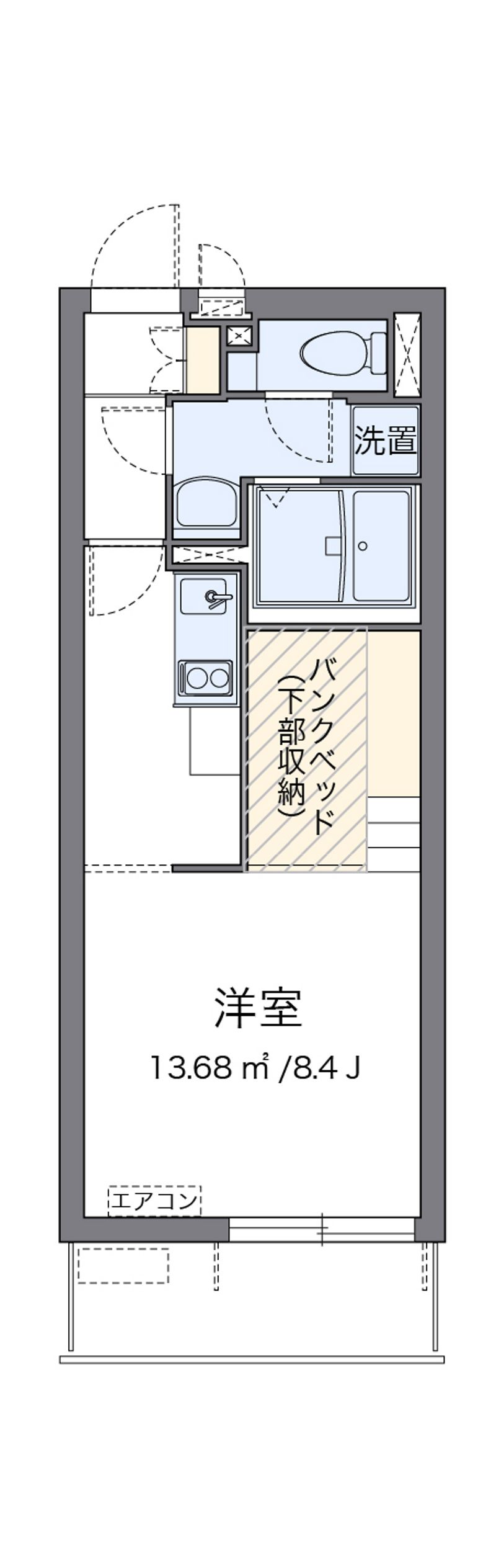 ミランダシュエット 間取図