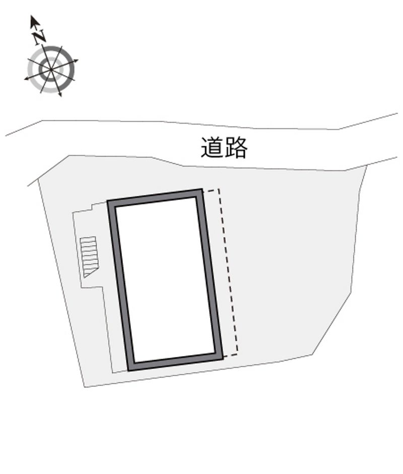 レオパレス高砂 配置図