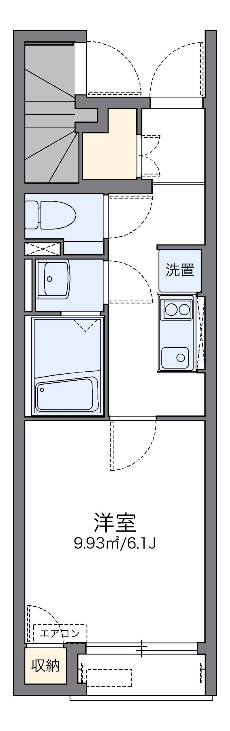 レオネクストＳＨＩＮＳＥＩ 間取図