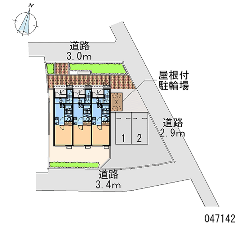 47142 Monthly parking lot