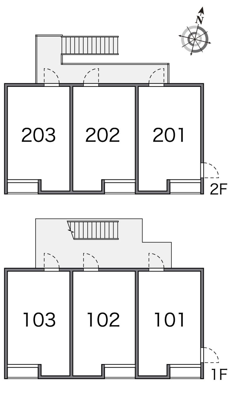 レオネクストグリーンヒルズ 間取配置図