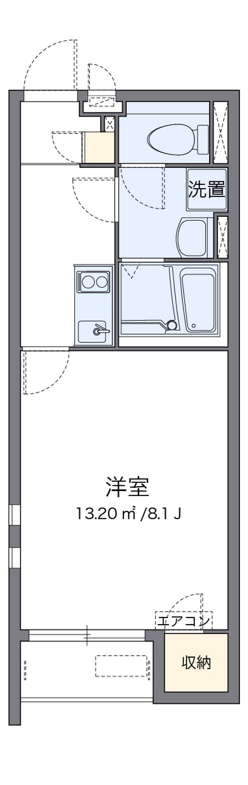クレイノイーストコート西村 間取図