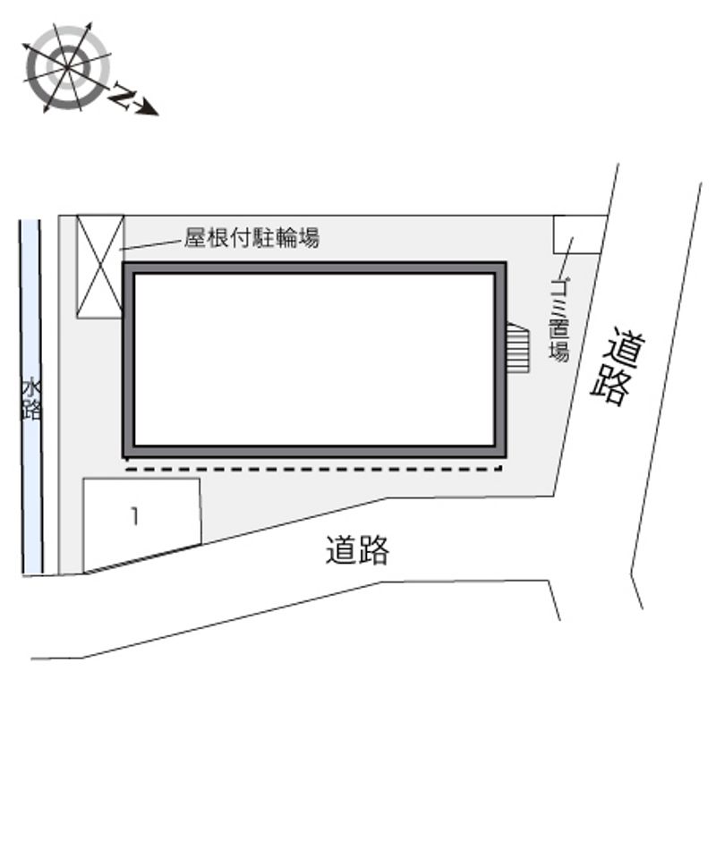 レオパレスラッフィナート 配置図