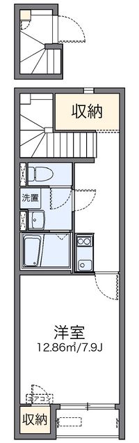 レオネクストＧＥＮＫＩＤＯ 間取り図