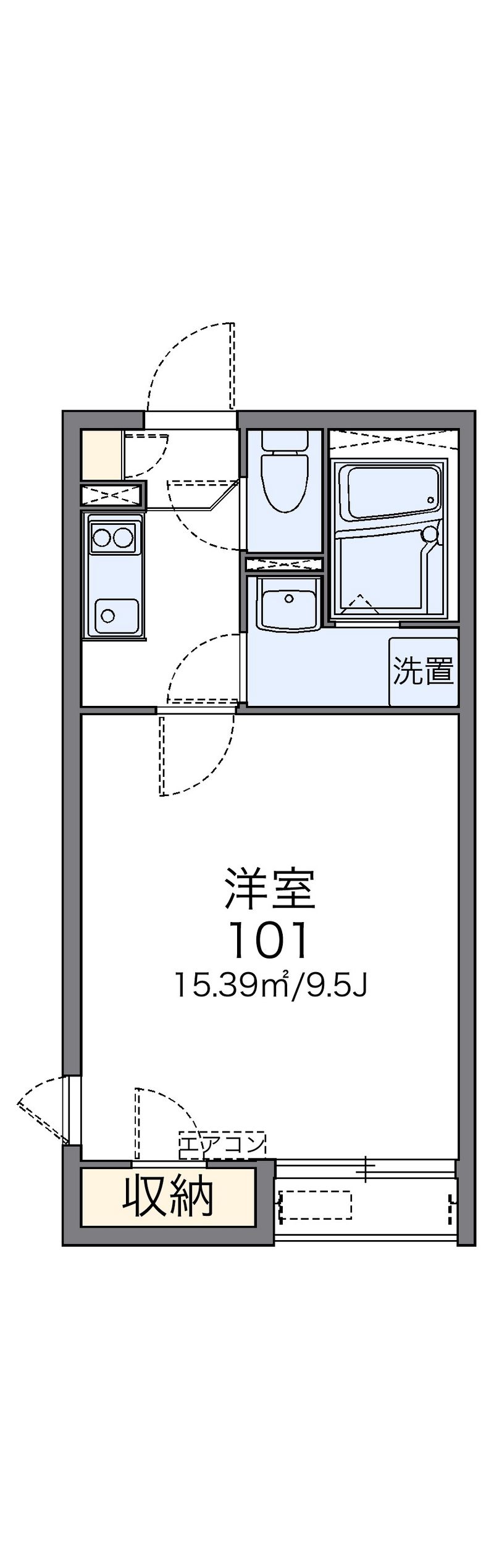 レオネクスト伊豆 間取図